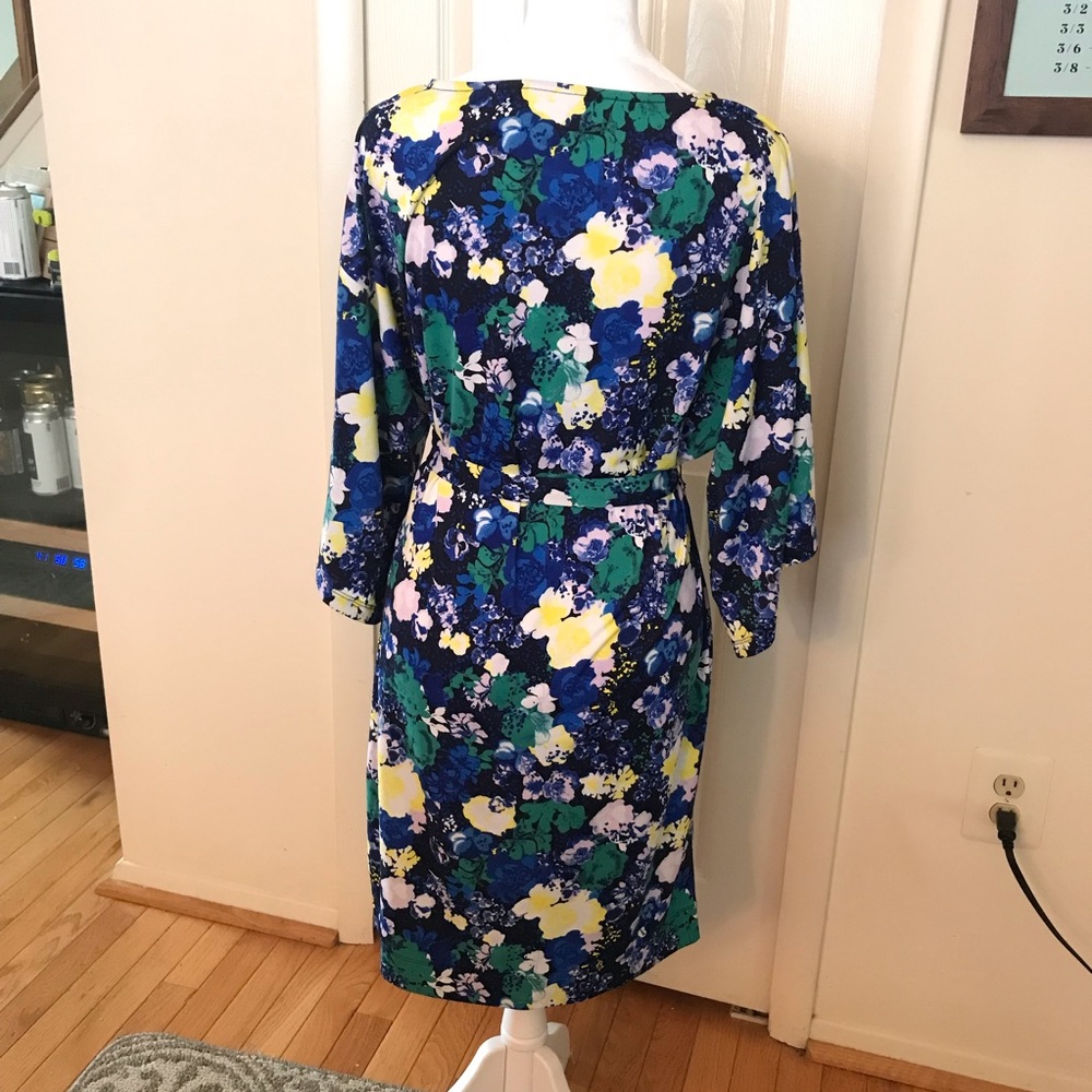 New York & Company Blue Floral Dress, medium - Picture 2 of 4